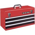 Kt Pro Tool Chest, 3 Drawer, Red, 9 in D B87401-3